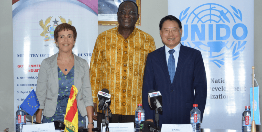 Ghana partners with UNIDO to boost industrial development and strengthen export competitiveness