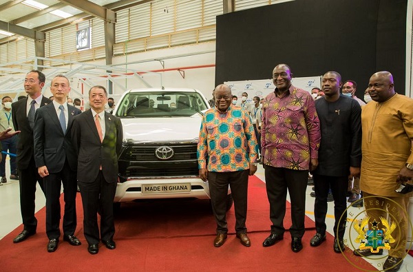 Industrialisation agenda: Toyota, Suzuki set up plant – First Hilux pick-up out